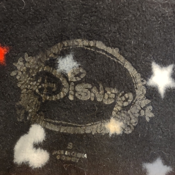 Women's Mickey footed pajamas sz S - Picture 2 of 2